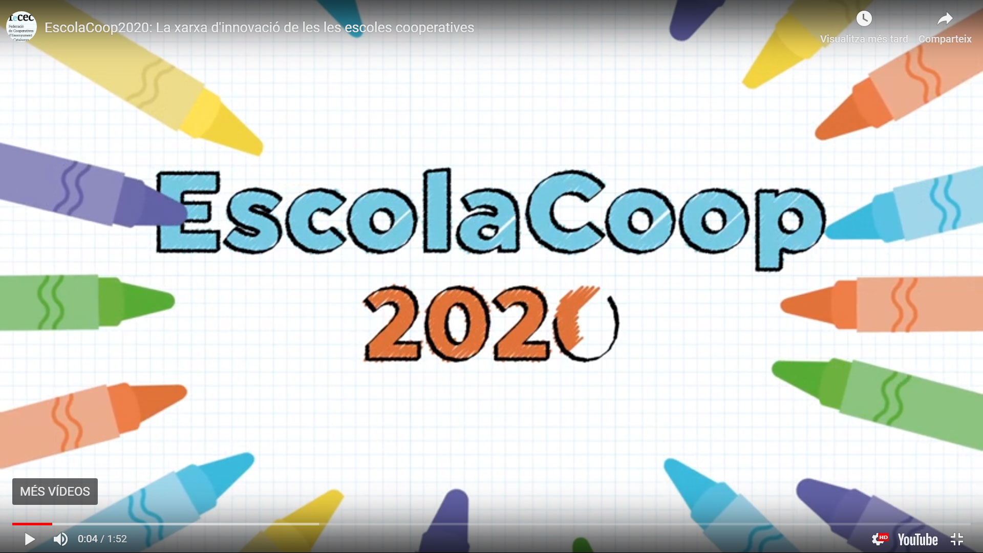 Projecte EscolaCoop 2020